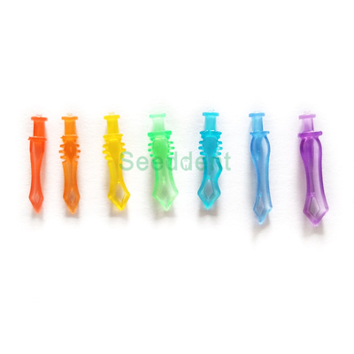 China Colorful Plastic Dental Diamond Wedges supplier