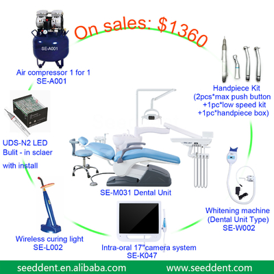 China Economic Model Foshan Dental Unit Set SE-M031/ Seeddent Dental Chair set / Odontologic chair supplier