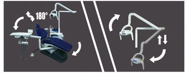 Hot Selling Left - Right Hand Operate Sillon Dental Unit / Foshan Seeddent Dental Chair Promotion set SE-M031A