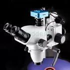 2.5X - 25X Clip Type LED Dental Microscope with Built-out Camera / Binocular Dental Operating Microscope SE-XW012