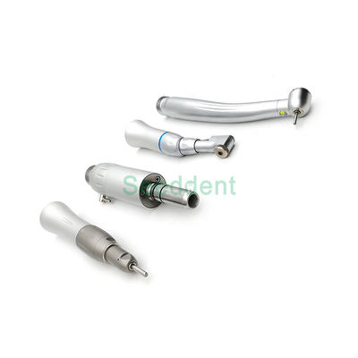 Dental Low Speed Handpiece Kit / Dental LED Handpiece High Speed with Contra Angle & Straight Handpiece & Micro Motor