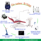 Good Price Mobile Instrument Tray Dental Unit Set / Dental Chair M048