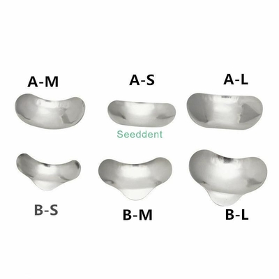 No. 1.398 Dental Sectional Contoured Metal Matrices Kit / Stainless Matrix Band Kit 35um hard + 2 rings