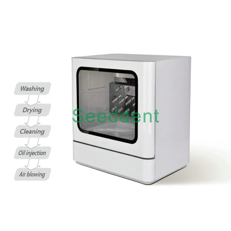 Large volume 16pcs dental handpiece clean, dry, oil ejection, air