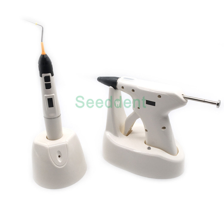 Cordless Endodontic Heated Gutta Percha Pen – Obturation Gun Kit With Tips, Dental Use