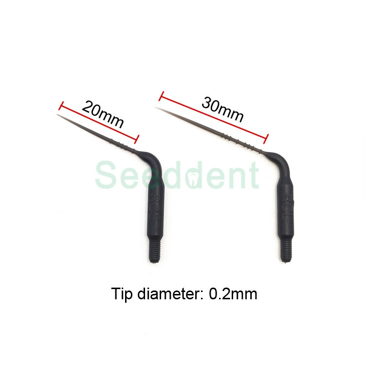 Dental Endodontic Treatment Ultrasonic Irrigation Tips / Plastic Endo
