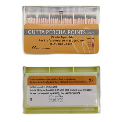 SE-G059 Dental Gutta Percha Point (06 taper) Packing: 60pcs/box supplier