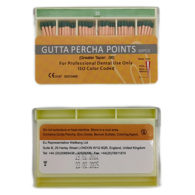 SE-G059 Dental Gutta Percha Point (06 taper) Packing: 60pcs/box supplier