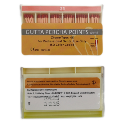 SE-G059 Dental Gutta Percha Point (06 taper) Packing: 60pcs/box supplier