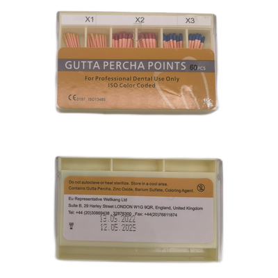 SE-G066 Dental GP For Dentsply Protaper Next  60 points / box  Size:X1 X2 X3 X4 X5 X1-X3 supplier