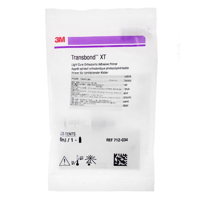 3M Transbond XT Light cure orthodontic adhesive primer 6ml/bottle 712-034 supplier