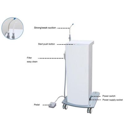 SE-A021 Dental Mobile Suction Unit with Microcomputer control system / Portable Mobile Suction Unit supplier