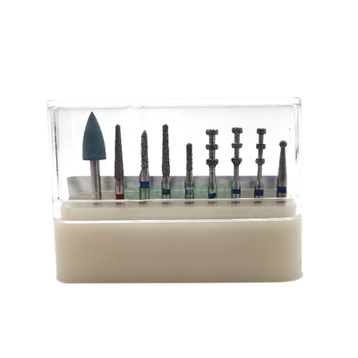 6000 Diamond burs porcelain Veneers Preparation Kit 9pcs/box supplier