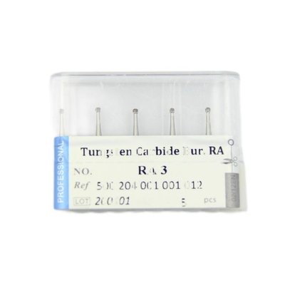 Dental RA Ball Shape/Round Carbide Burs for Low Speed Contra Angle / Tungsten Carbide Round Burs supplier