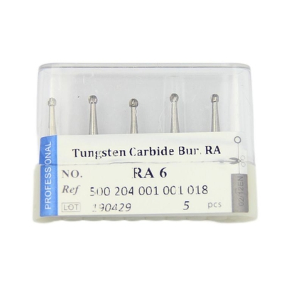 Dental RA Ball Shape/Round Carbide Burs for Low Speed Contra Angle / Tungsten Carbide Round Burs supplier