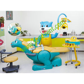 Dinosaur &amp; Blue Cat Kids Dental Unit with Standalone fish instrument tray SE-M003 supplier