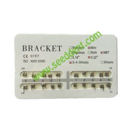 A Quality Roth/MBT/Edgewise Metal Bracket Card Packing SE-O012-17 supplier