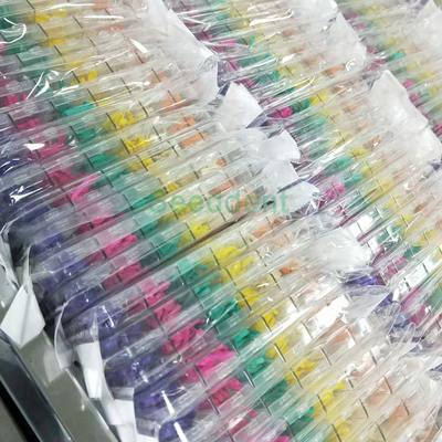 Dental Wooden Wedges mixed packaging 6 colors orange white yellow green pink pruple 240pcs/box supplier