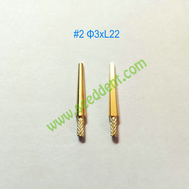 Brass Dowel Pins for Dental Lab 1000pcs/pack supplier