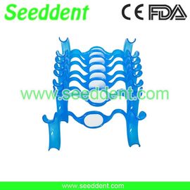 M Size Blue Dental Bow type Cheek Retractor with Mirror supplier