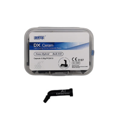 Dental light cure dentistry composite dentex refill unidose campsule(intro) all purpose light cure capsule with tips gun supplier