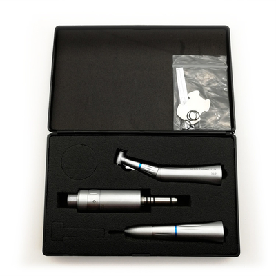 Dental Kit Push Button LED Internal Water Spray Slow Speed Dental Handpiece / 1:1 low speed handpiece set supplier