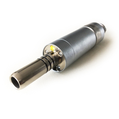 6 Holes Fiber Optic Dental Air Motor / Stainless Steel Internal Water Spray Low Speed Air Motor supplier