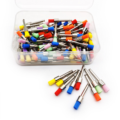 SE-Q262C Dental Color Latch style long flat prophy brush 100pcs/box supplier