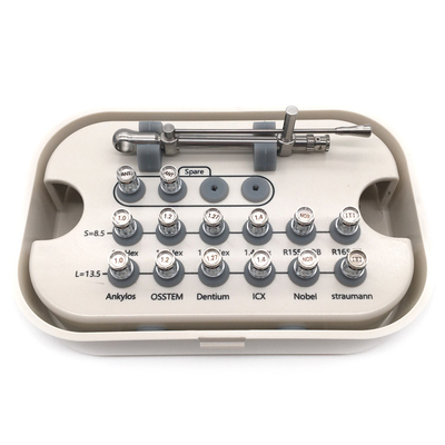 Dental instrument implant system tool screwdrivers surgical kit /Implant torque wrench removal kit supplier