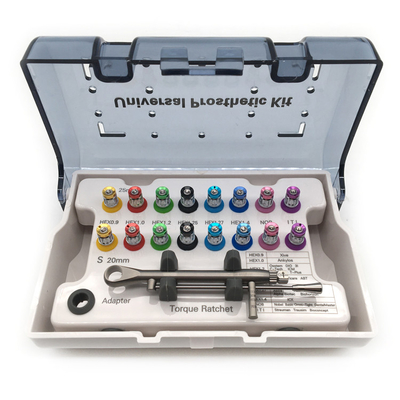 Dental instrument implant system tool screwdrivers surgical kit /Dental Implant Universal Prosthetic Kit 16pcs supplier