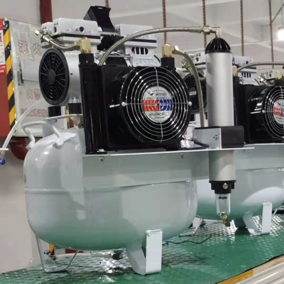 38L 840W Dental Portable Air Compressor Machine With Dryer With CE Certification supplier