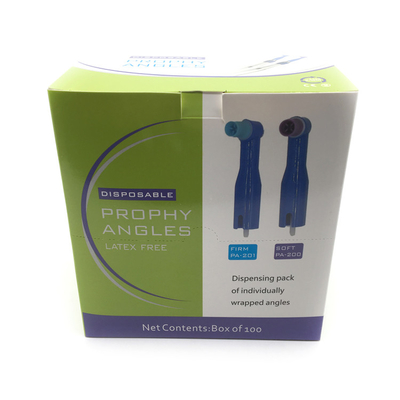 Dental Disposable Prophy Angles Soft and Hard Cup Dental Contra Angle Head for Prophy Hygienic Handpiece supplier