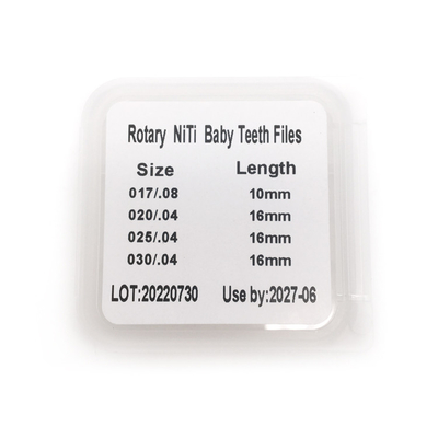 4pcs/pack New Types Dental Root Canal File BB T-files (baby teeth files) Rotary Tooth Pulp Files Thermally Activated supplier
