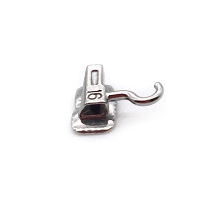 Dental orthodontic1st malor Question mark hook with Bondable Non- Convertible Single Buccal tube supplier