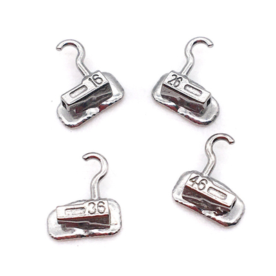 Dental orthodontic1st malor Question mark hook with Bondable Non- Convertible Single Buccal tube supplier