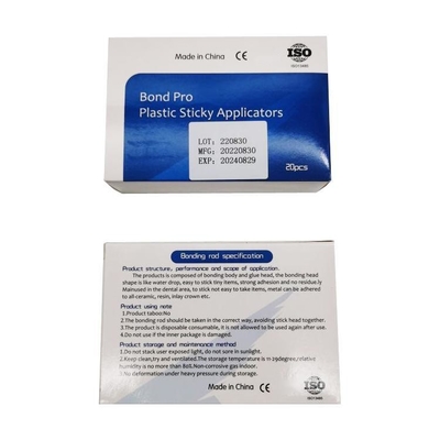 Disposable Adhesive Tip Micro Applicator with Glue Tip Dental Refill Bonding Stick/Bone Pro Plastic Sticky Applicators supplier