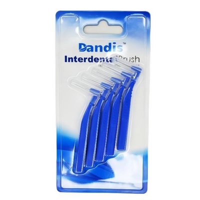 Dental Orthodontics Interdental brush 5pcs/pack supplier