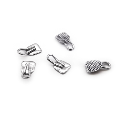 Dental Orthodontic Stainless Steel Traction Hook-rectangular Lingual Buttons 10pcs/bag supplier
