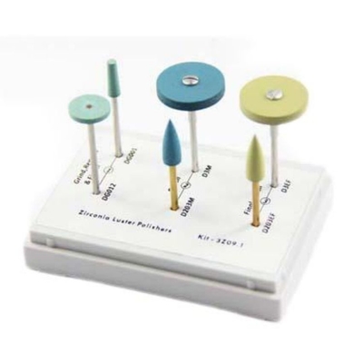 Dental 3Z09.1 Zirconia Luster Polishing Kit Dental Lab Diamond Polisher supplier