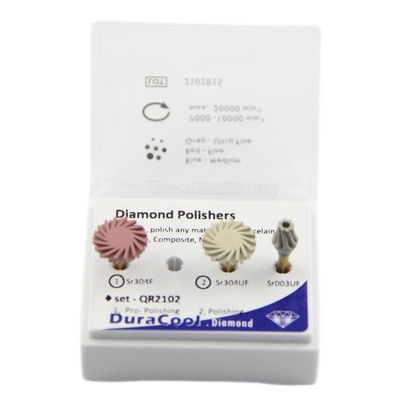 Dental Composite Finish and Polish Kit RA QR2102 / Amalgam Alloy Denture Polisher Kit supplier