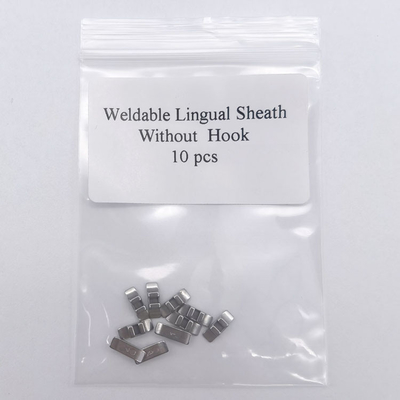 Orthodontic Cast Lingual Sheath Without Hook Dental Accessories Buccal Tube Lingual Sheath supplier