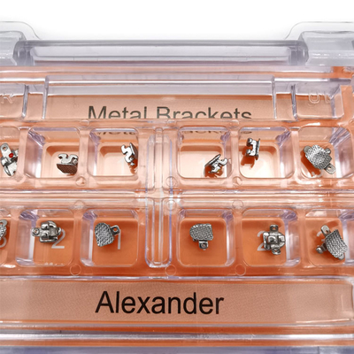 SE-O191 Dental Consumables Bracket Orthodontics Teeth Alexander Brace Brackets 018/022 with hook supplier