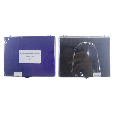Dental orthodontic stainless steel teeth arch wire wrap around retainer hawley Arch wire supplier