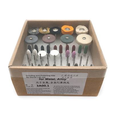 Dental HP Burs Kit Carbide Cutters Silicon Polisher Rubber Wheel Polishing Brushes For Grinding or Polish Metal or Alloy supplier