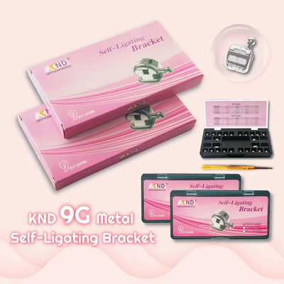 9G Ball shape 022 Dental Self-ligating Dental Braces Orthodontic Metal Brackets Roth/MBT 3WH /345WH supplier