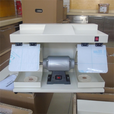 Dental lab equipment Hot sales Low noise dental lab polishing lathe machine with big cover supplier