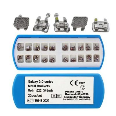 Dental Bondable Mini Orthodontic Roth Metal Bracket/ Orthodontic metal dental bracket Roth 345 with hook supplier