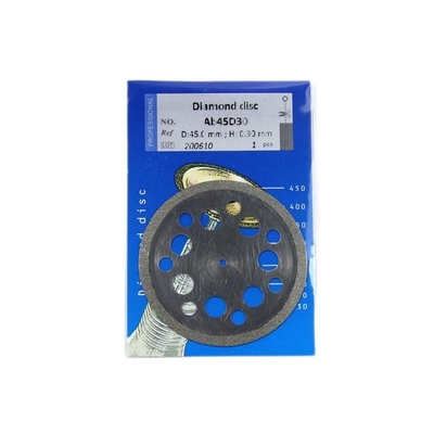 Ab45D30 Dental Diamond Disc Fast Cutting Plaster Disc Double Sided / Diamond Cutting Disc supplier
