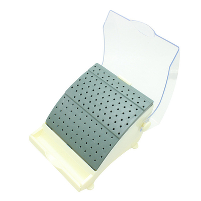 Drawer type 142 Hole Bur Box case plastic kit autoclave / Hot Selling Cheap dental burs holder 142 holes supplier