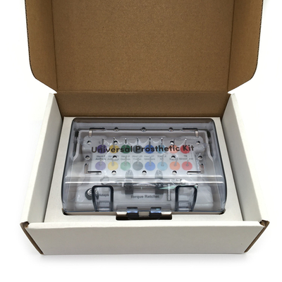 C Type Dental Implant System Prosthetic Kit with Universal Torque Wrench 16pcs For Machine Use supplier